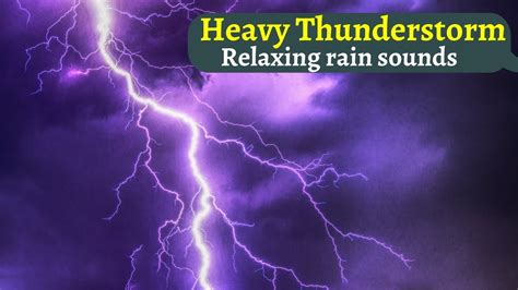 sleep rain and thunder|calming thunderstorm sounds for sleep.